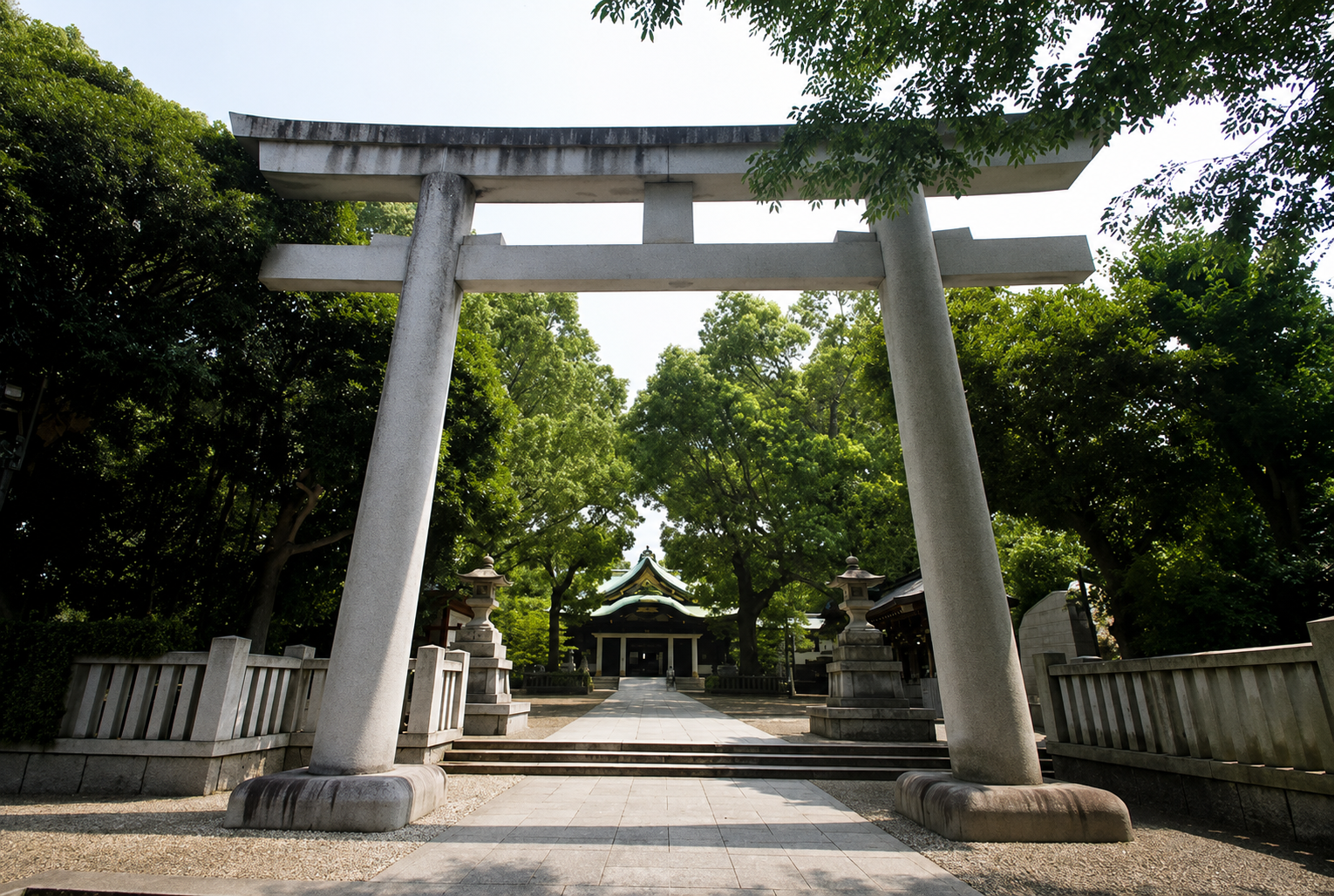王子神社の鳥居